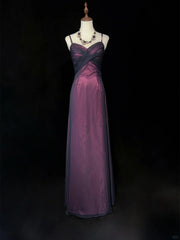 A-line Black and Red Sweetheart Floor Length Prom Dress, Black and Red Party Dress